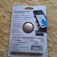 Orbit Find Your Keys / Phone & Selfie Remote iSO Android Splash Proof Speaker