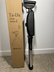 STEP2GOLD Ta-Da Chair Series 2 Portable Trekking Hiking Pole – 32.3″ Black