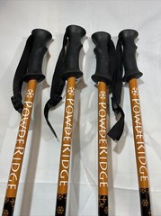 POWDERIDGE Hiking Poles Adjustable 6000 Series Aluminum 105 cm 44” Tall