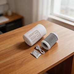 USB Powered Air Purifier for Smoke Removal with Built in Aromatherapy Feature