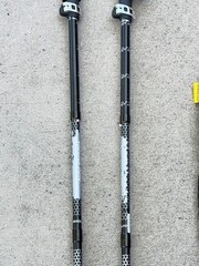 Set of Trekology Trek Z Folding Trekking Poles 105-120CM Black . 7G