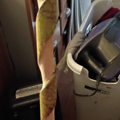 Handmade Wood Walking Stick with Number 2 Billiard Ball Handle, Painted Designs