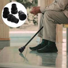 4pcs Trekking Pole Tip Replacement Crutch Foot Cover Anti- Cane Foot Pad
