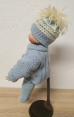 Artist doll porcelain doll Kathy Hippensteel 35 cm collector rarity Vintage