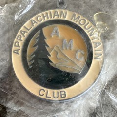 Vintage Appalachian Mountain Club Sun Catcher Old Logo Collectible NOS