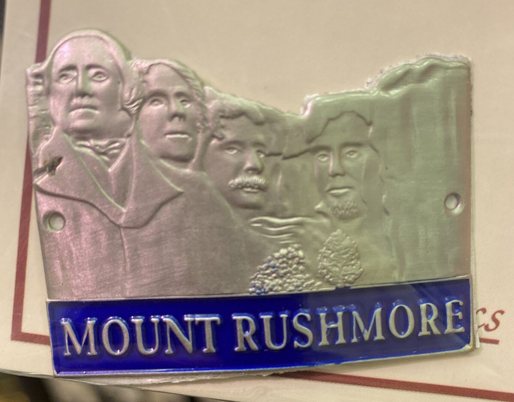 Die Cut Mount Rushmore National Memorial South Dakota Hiking Stick Medallion
