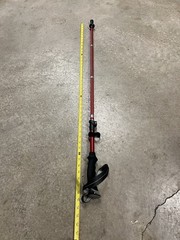 2PCS Trekking Hiking Poles Walking Sticks Adjustable Aluminum 43” Total Red