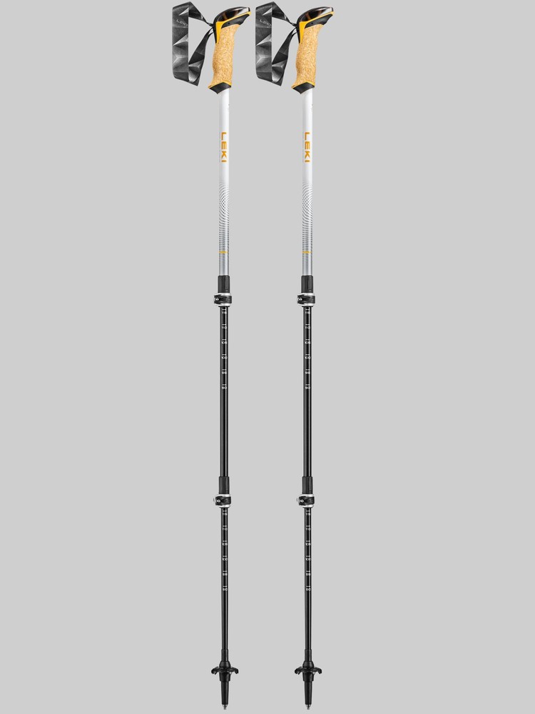 Leki Trekking Stick – Cressida 90-125cm – Mango/White/Silver