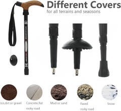 Ultralight Trekking Pole – Aluminum Alloy Hiking Stick with Cork Grip New