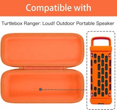 co2CREA for Turtlebox Ranger Loud Outdoor Portable Bluetooth 5.4 Speaker, Hard C