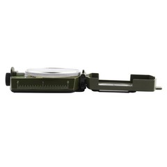 Outdoor Military Sighting Luminous Lensatic Waterproof Compass Army Green