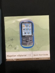 Magellan eXplorist 110 Handheld GPS Navigation World Edition Map Hiking G1