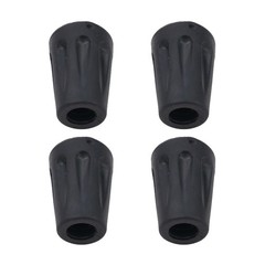 4x 10mm Walking-stick Ferrule Rubber End Hiking Pole Protector-Cane Stopper