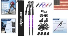 Collapsible Trekking Poles with Ergonomic Grip – Perfect for Hiking Adventures