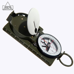 Green Metal Aluminum Compass DQL-7
