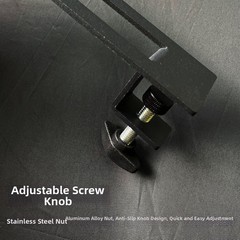 Table Edge Clamp Aluminum Alloy for Outdoor Cooking Stove and Gas Canister