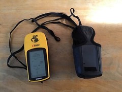 ETREX HANDHELD GARMIN 12 CHANNEL NAVIGATION SYSTEM WORKING WITH CASE