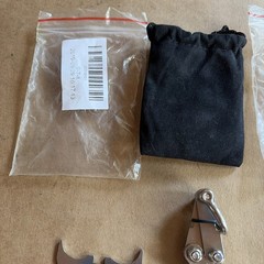 2 Stainless Steel 4-Claw Folding Hook – Hiking, Camping, Backpack Fix – New