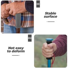 6Pcs Comfortable Thicken Handle Grips for Walking Cane Crutch with Ergonomic Fit