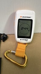 Celestron Retrace Deluxe Handheld GPS Navigator Clip On w/ Case Owners Guide EUC