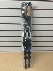 Trail Buddy Ultra-Strong Aluminum & Cork Trekking Poles Blue & Black New In Pack