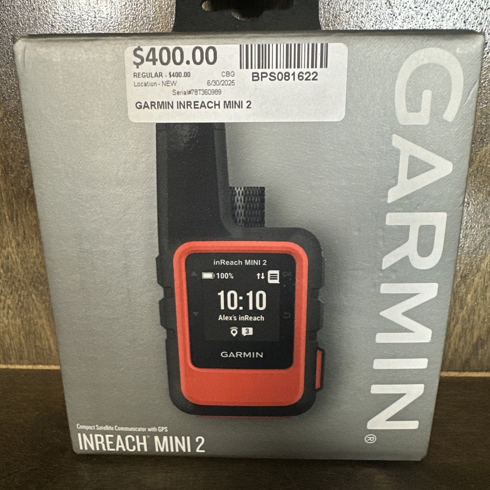 We Are A Cerified Garmin Dealer! Garmin inReach Mini 2 Satellite Communicator