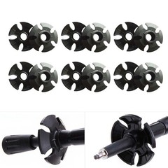12 Pack Lightweight Trekking Pole Snow Guards for Outdoor Adventures