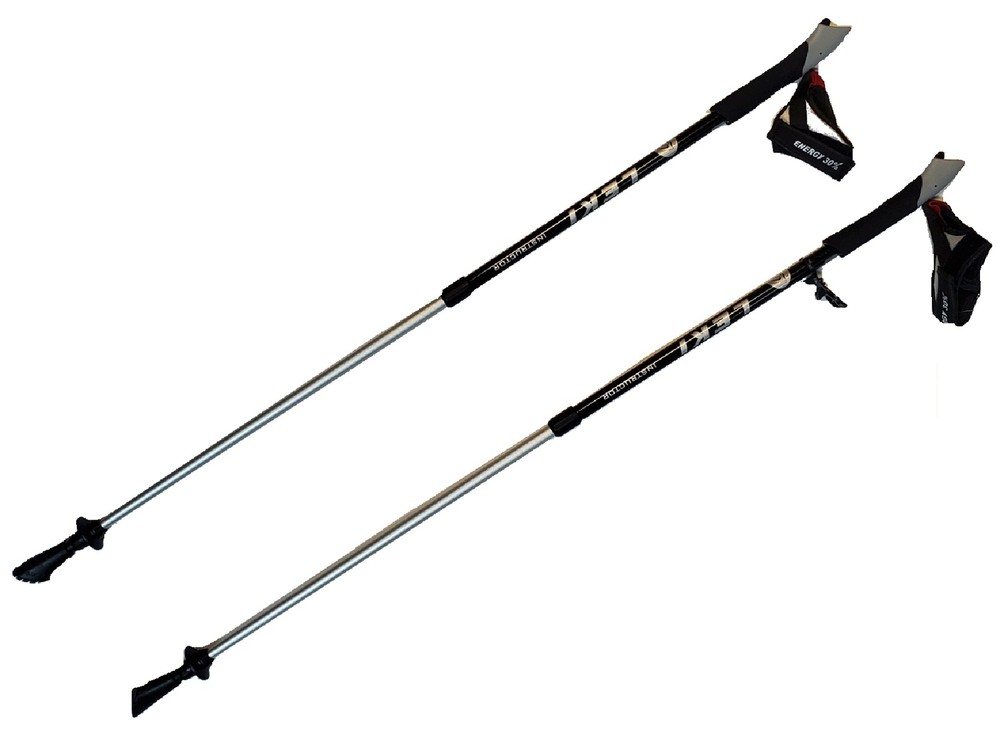 LEKI Nordic Walking Instructor Trekking Pole 100cm130cm Black