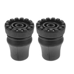 Trekking Pole Protector 2Pack Rubber Anti Slip for Hiking 1.9X1.5X1.5in