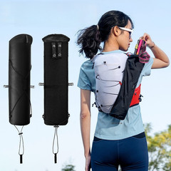 Breathable Hiking Pole Storage Bag Nylon 38x10cm for Running Vest and Trekking
