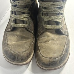 Chaco Olive Brown Lace-Up Hiking Boots, Size US 8