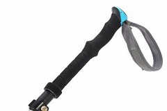 Pansel Folding 7075 Aluminum Alloy Travel Walking Hiking Trekking Pole, Blue