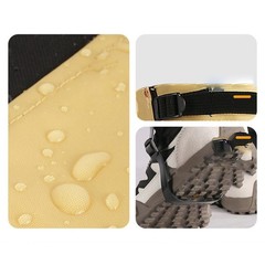 Children Gaiters Hiking Gaiters Adjustable Strap Thermoplastic Bottom Strap