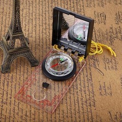 Multi functional Compass With Mapping Ruler and Mirror Emergency Kit For Outdoor