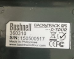 Bushnell GPS Backtrack D Tour Personal Locator