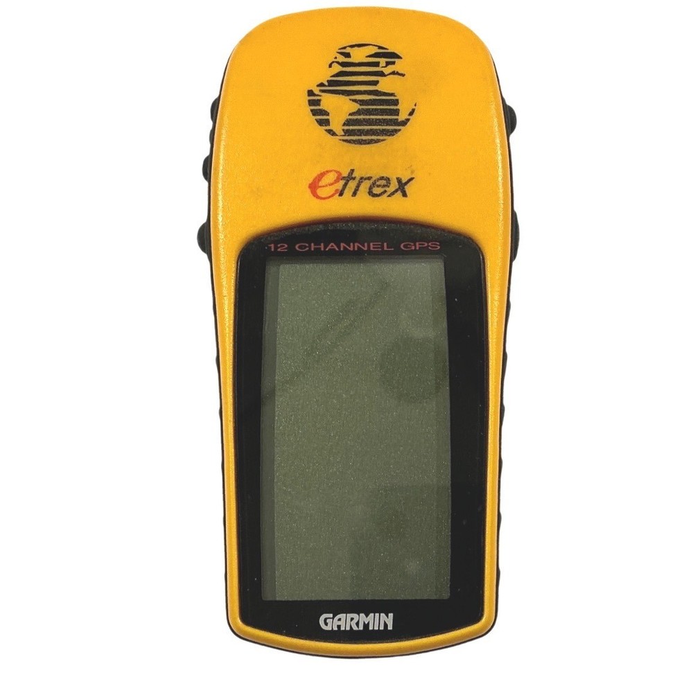 Garmin eTrex Handheld GPS 12 Channel Personal Navigator Yellow 010-00190-00