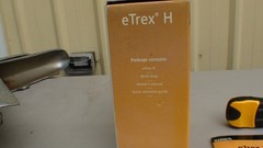 GARMIN NEW eTREX H HANDHELD GPS RECCIVER HIKING/HUNTING/ FISHING IN BOX