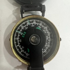 Vintage! Engineer Lensatic Directional Compass brass Traveling Hiking Boating
