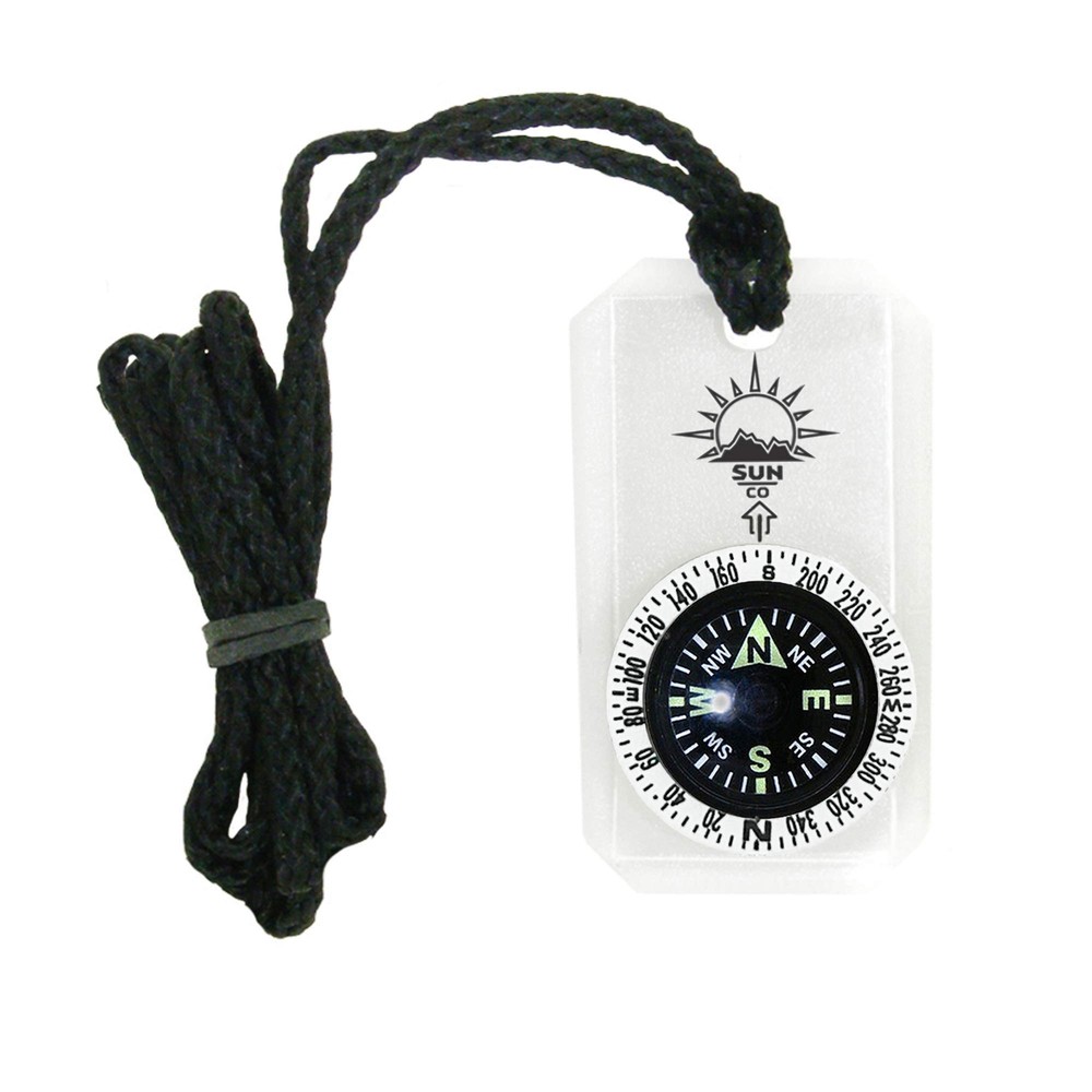 Minicomp Ii Mini Orienteering Compass With Rotating Bezel | Easytoread Zipper Pu
