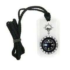 Minicomp Ii Mini Orienteering Compass With Rotating Bezel | Easytoread Zipper Pu