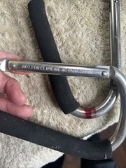 2 Outdoor 6-1/2” Carabiner Clips not for climbing