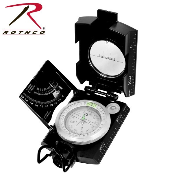 Rothco Deluxe Marching Compass – Black