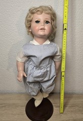 Wernicke Doll 42cm W.-Germany 1990/1 Human Hair Original Clothes Collectors