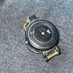 Vintage Engineer Lensatic Compass Pocket Sized Black Made Japan Hiking Hunting