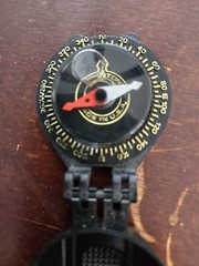 Vintage Brunson Pocket Compass Made In The USA Used