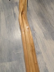 60″ – Hand Carved Diamond Willow – Finished with apoxy – Hiking / Walking Stick