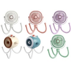 Adjustable Speed Fan Battery Powered Fan Detachable Design Baby Comfort