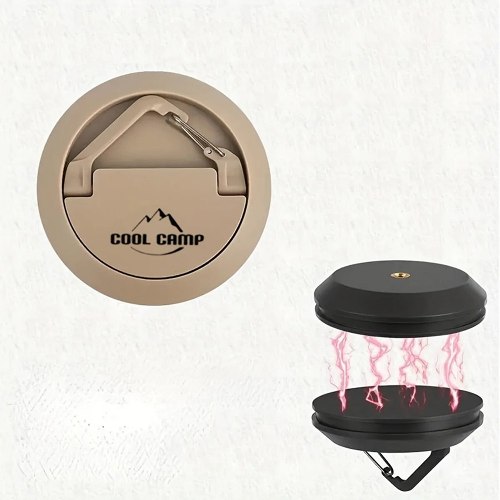 Outdoor Magnetic Hooks No-Drill Hanging Cups Camping Awnings Tents Lights