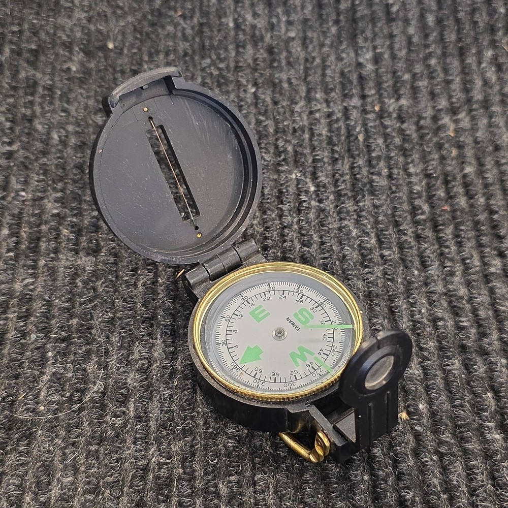 Lensatic Engineer Compass Vintage Early 1960s Navigation Tool