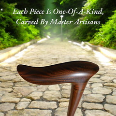 Wooden Walking Cane – Handcrafted in Central America, Luxury Laurel Wood